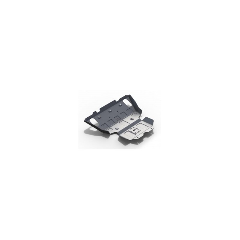 Skid plate 6mm ALU - radiato/engine HILUX Vigo 2007-2015
