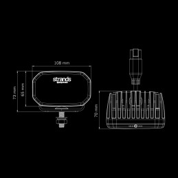 FOR9T NO-GLARE WORKLIGHT 31W,  11cm