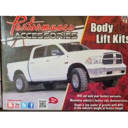 Body Lift JEEP WRANGLER +2"