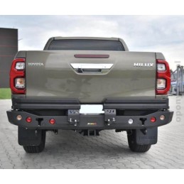 Hátsó lökháritó Toyota Hilux REVO 2020+ lámpa nyilásokkal
