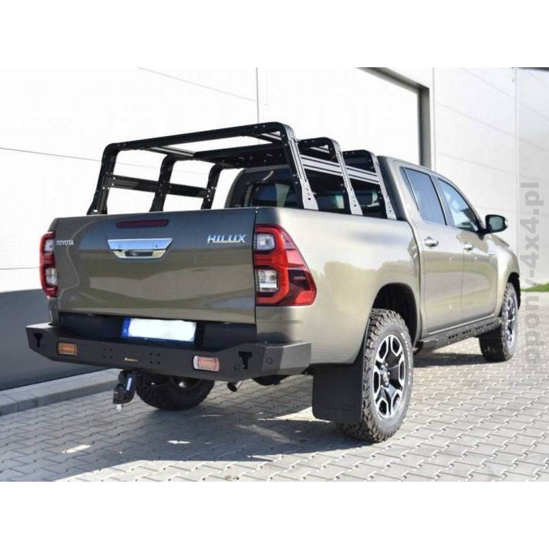 Hátsó lökháritó - rövid, Toyota Hilux REVO 2020+  LED lámpákkal