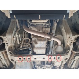 Sebességváltó védő Mitsubishi Pajero 4 (V80, V90)