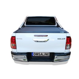 Manuális alu roló - fekete - Toyota D/C 2015+