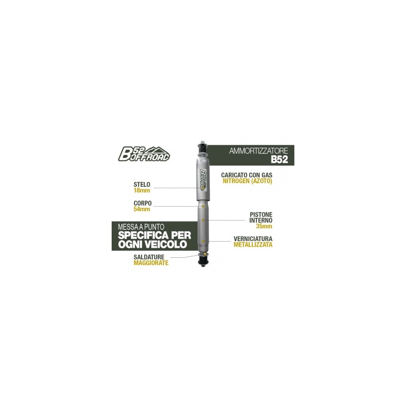 B52 OFFROAD SHOCK FOR NISSAN PATROL GR Y60 FRONT