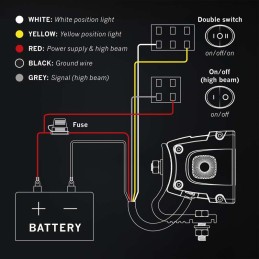 SIBERIA XP DRC LED BAR 42″-ívelt