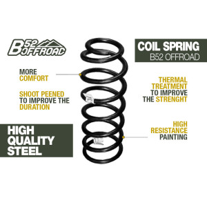 COIL B52 OFFROAD +4,5 CM FOR TOYOTA HILUX VIGO FROM 2005 TO 2015 FRONT