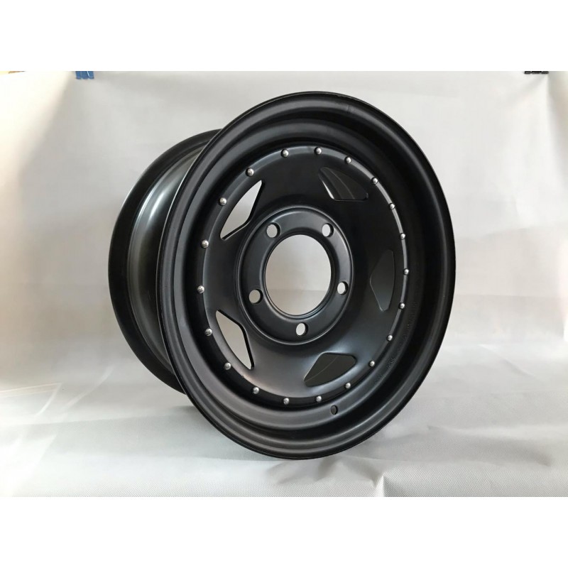 Acél felni 6x139,7 R15x8 ET-28 CB110 John Red