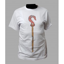 T-shirt with hook - white