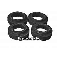 Rubber lift spacers